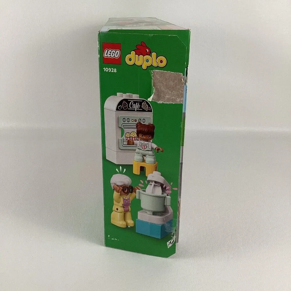 Lego Duplo Bakery Playset Preschool Building Toy 10928 Cafe Delivery Truck